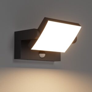 USZKODZONY Lampa LED ścienna Klighten 24W czujnik ruchu 1500lm 3000K 2szt.