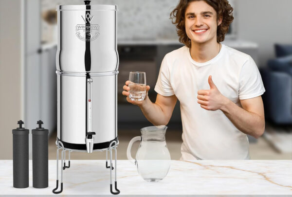 System filtracji grawitacyjnej Weeplow Neptune 11L AISI 304 z 2 filtrami O'Pure - obrazek 2