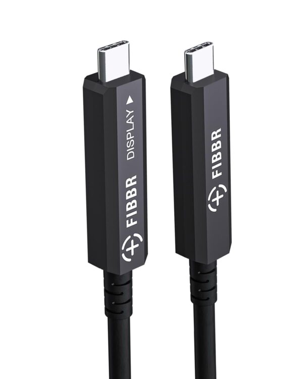 Kabel USB-C FIBBR 10m, 10Gbps, 60W PD, do VR, laptopa, kamery