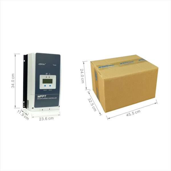 USZKODZONY Kontroler panelu słonecznego EPEVER, MPPT 60A, 150V, 3000W - obrazek 6