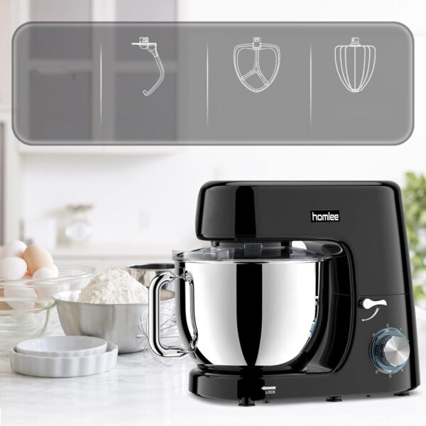 Używany Robot kuchenny Homlee SM-1508 1800W 7,2L 6 prędkości - obrazek 5