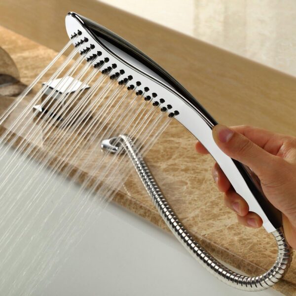 Zestaw 5 szt. baterii wodospadowych do wanny FAUCET, chrom, C05700 - obrazek 4