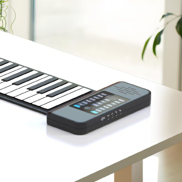 Składany Pianino Elektroniczne 88 Klawiszy, Bluetooth, dla Początkujących - obrazek 4