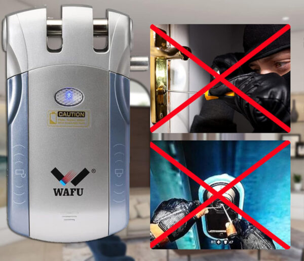 WAFU Inteligentny zamek AWKAQUN 433 MHz, bezkluczowy aplikacją, Powystawowy - obrazek 9