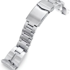 Pasek MiLTAT Retro Razor 22 mm do Seiko SRP777 srebrny V-klamra L