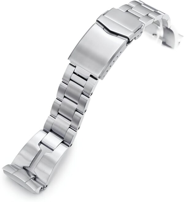 Pasek MiLTAT Retro Razor 22 mm do Seiko SRP777 srebrny V-klamra L