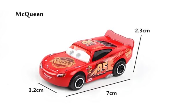 Zestaw z bajki Auta zabawki z kreskówki Auta miniaturowe pojazdy z postaciami z filmu Cars - obrazek 10