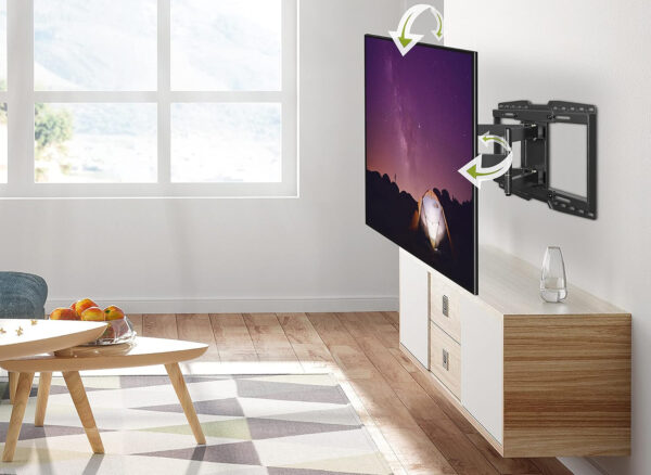 Uchwyt do telewizora USX MOUNT XML018-1-03, 32-90 cali, czarny - obrazek 3