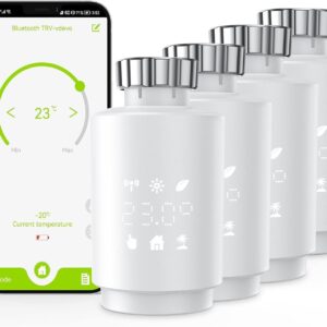 Termostat Maxcio TV02-BT WiFi do grzejnika Alexa Google sterownik temperatury zdalny smart home