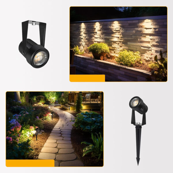 Oświetlenie ogrodowe Svater Outdoor 26m 2400lm 8x2W 27V 8 szt. Po naprawie - obrazek 4