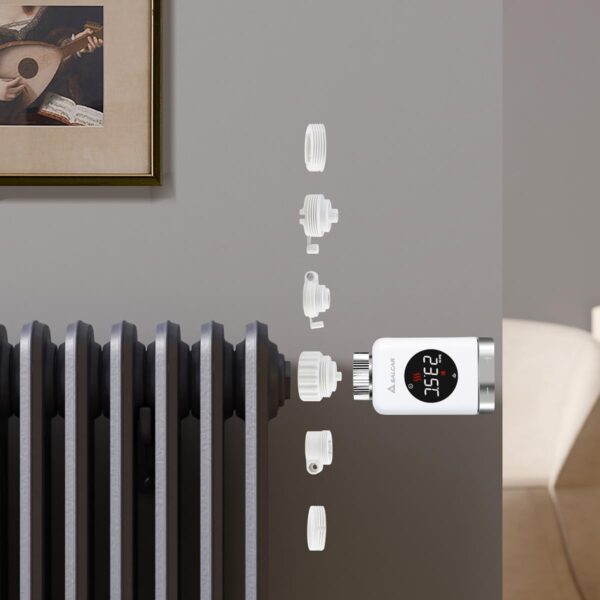 Termostat SALCAR do grzejnika WiFi zgodny z Alexa Google bez bramki - obrazek 3