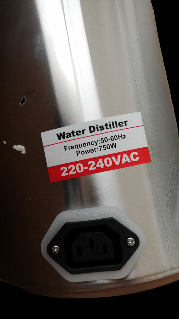 UŻYWANY Destylator wody Hanchen 1 L/h 750 W stal nierdzewna dzbanek szklany - obrazek 8