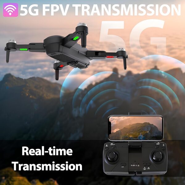 Dron GPS IDEA 33 z kamerą 4K 5G WiFi składany FPV RC Quadcopter UAV 36 min Po naprawie - obrazek 8