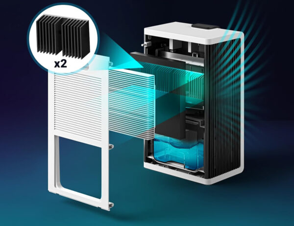 Osuszacz powietrza INKBIRD, 2800 ml, 30 dB, 90 W - obrazek 4