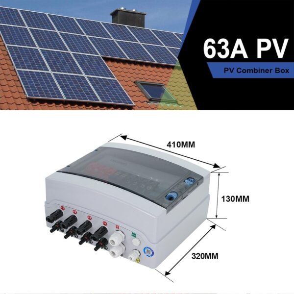 Skrzynka rozdzielcza z wyłącznikami automatycznymi YRO HA-12WAY, 550V, IP65 - obrazek 3