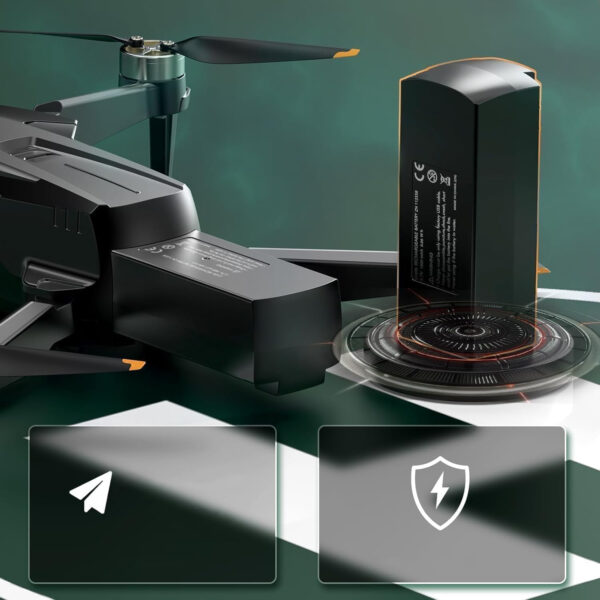 Dron CHUBORY A68 WiFi FPV z kamerą HD, 2 akumulatory, futerał - obrazek 6