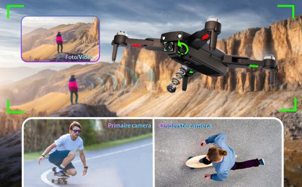 Dron GPS IDEA 33 z kamerą 4K 5G WiFi składany FPV RC Quadcopter UAV 36 min Po naprawie - obrazek 11