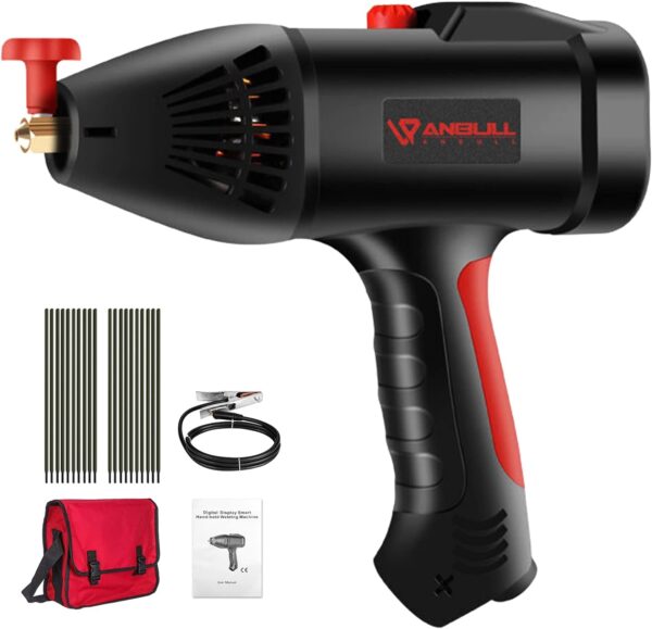 Przenośna spawarka Anbull MMA 140A 220V 3000W 1,5 kg spawarka inwertorowa z uchwytem i paskiem