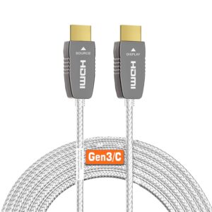 Kabel HDMI RUIPRO 8K 15m, 48Gbps, eARC, HDR, światłowodowy, TV, projektor
