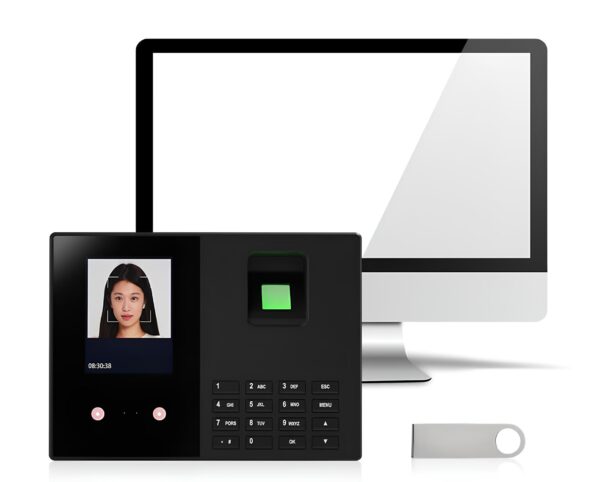 Rejestrator czasu pracy Bisofice T200 niemiecki, bez opłat, RFID, biometria - obrazek 2