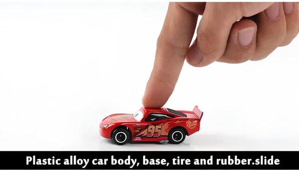 Zestaw z bajki Auta zabawki z kreskówki Auta miniaturowe pojazdy z postaciami z filmu Cars - obrazek 7