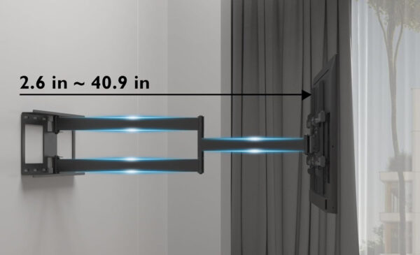 NIE ZESTAW Uchwyt ścienny do telewizora BONTEC CT139M, 32-75'', 600x400mm - obrazek 3