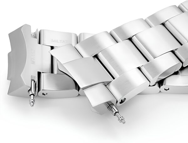 Używany Pasek do zegarka MiLTAT do Seiko SSC813P1 20 mm srebrny L - obrazek 2