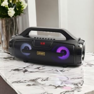 Przenośny głośnik Kimiso KM-S3 Bluetooth 10 W czarny bezprzewodowy odtwarzacz muzyczny z USB