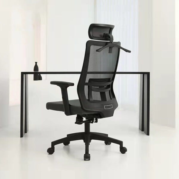 Ergonomiczne krzesło biurowe G31 LB31HB, obrotowe, z siatką, dla studentów - obrazek 2