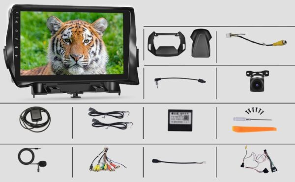 Radio samochodowe NHOPEEW Android dla Forda Kuga,1080p, Wi-Fi, 2х64G - obrazek 9