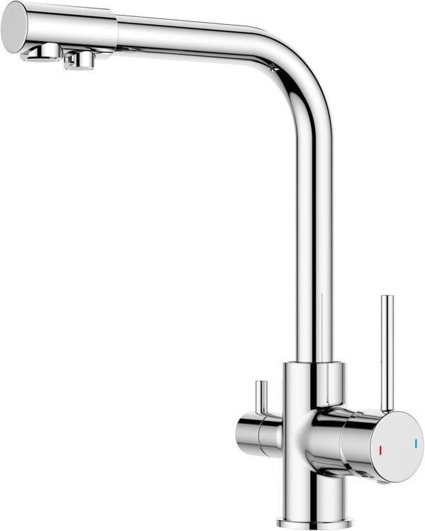 Bateria kuchenna FORIOUS EUKF61CH, 3-kierunkowa, stal nierdzewna, chrom Powystawowy
