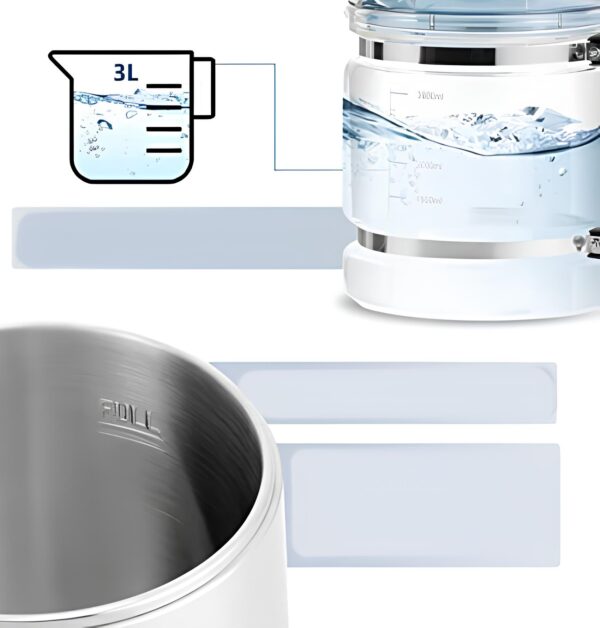 UŻYWANY Destylator wody Hanchen 1 L/h 750 W stal nierdzewna dzbanek szklany - obrazek 7