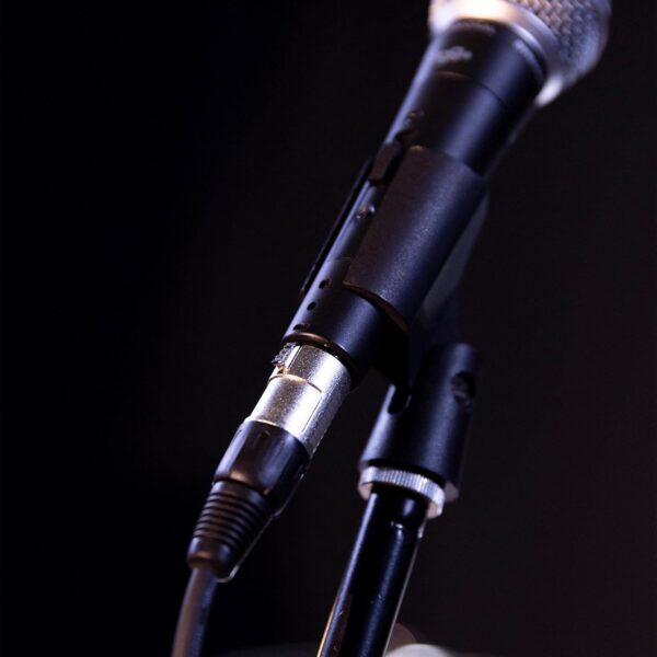 Kabel XLR Stagg 15M 3-pin męsko-żeński do mikrofonu PA studio audio - obrazek 3