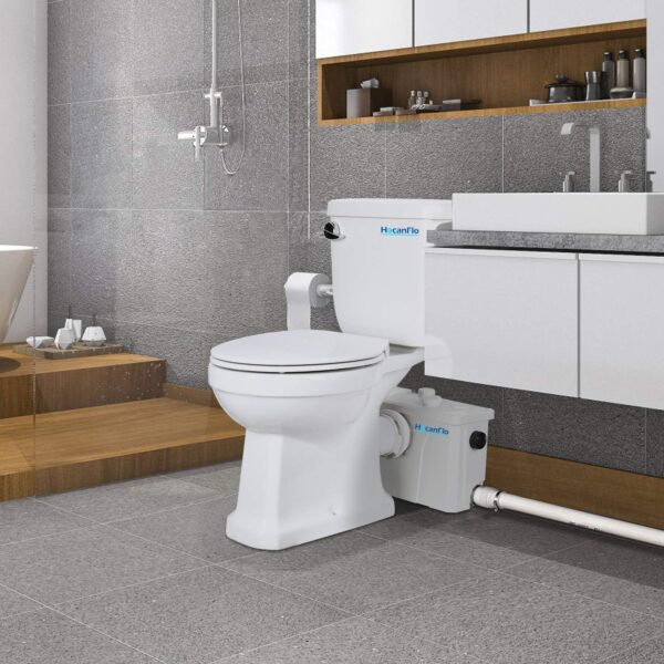 UŻYWANA Kanalizacyjna pompa Hocanflo FLO700-R 700W, pompa do toalet - obrazek 7