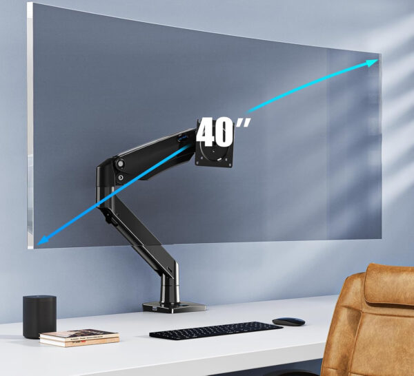 Uchwyt do dwóch monitorów HUANUO HNDS12 15-35" do 12 kg - obrazek 5