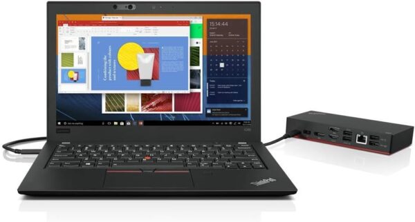 Stacja dokująca Lenovo LDC-G2 z USB (3.1 Gen 1) Type-C, czarna, Powystawowy - obrazek 3