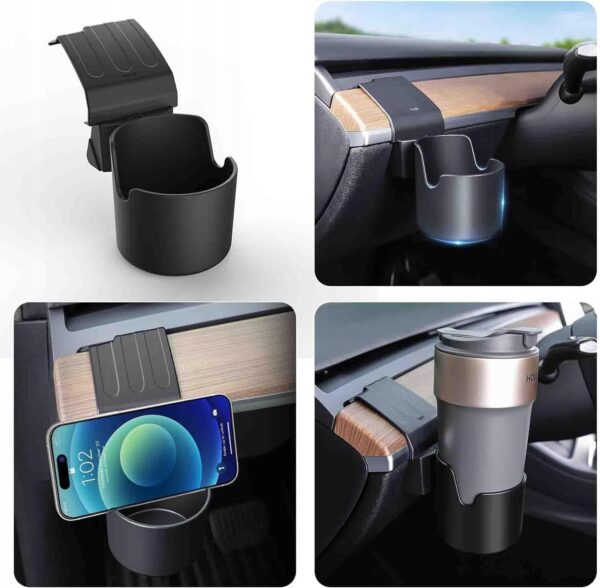 Organizer na konsolę środkową Topfit do modelu Tesla 3/Y, 5 akcesoriów - obrazek 7