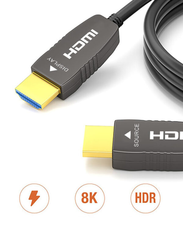 Kabel RUIPRO 8K CL2 HDMI 2.1 48 Gb/s 8K Dynamiczny HDR, 15 m - obrazek 5