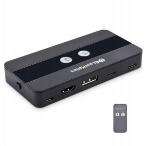 Kontroler KVM Cable Matters 201085-BLK HDMI, 4xUSB 3.0, 4K 60Hz, 8K 30Hz