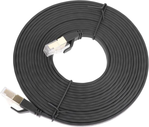 Kabel Ethernet Cat 8 o długości 5 m, Profesjonalny przewód internetowy 40 Gb/s - obrazek 3