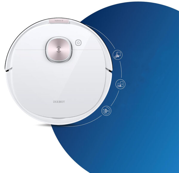 USZKODZONY Odkurzacz ECOVACS Deebot T8 Pure, 5200 mAh, technologia OZMO - obrazek 3