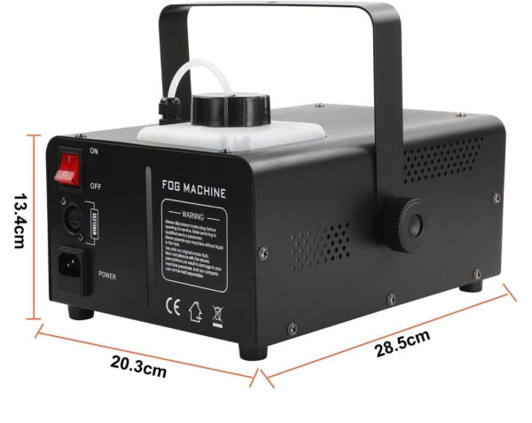 UŻYWANY Maszyna do dymu UKing 1500W LED RGB zbiornik 1L pilot 6 min grzania - obrazek 6