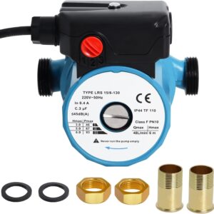 Pompa obiegowa Gekufa LRS15/6-130, 220 V, 46/67/93 W, IP44