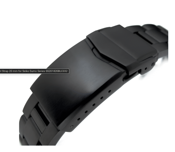 Pasek stalowy 20 mm MiLTAT do Seiko Sumo wytrzymały i stylowy bransoletowy pasek do zegarka - obrazek 4
