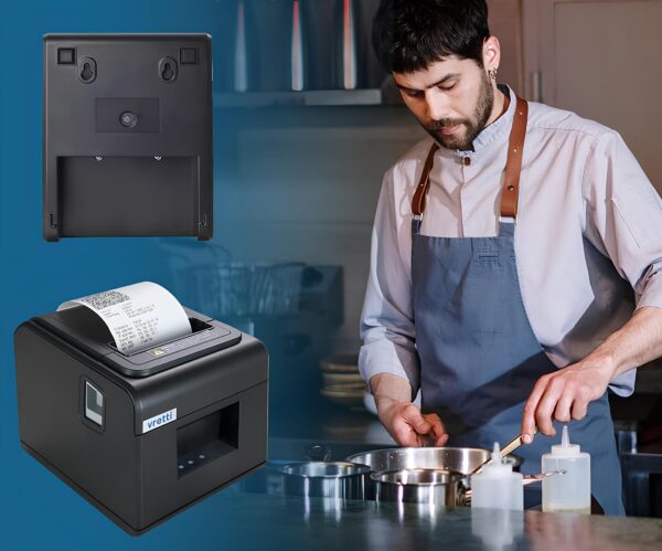 Drukarka termiczna vretti V330M, 80 mm, USB, LAN, automatyczne POWYSTAWOWY - obrazek 2