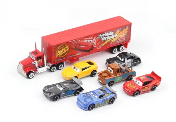 Zestaw z bajki Auta zabawki z kreskówki Auta miniaturowe pojazdy z postaciami z filmu Cars