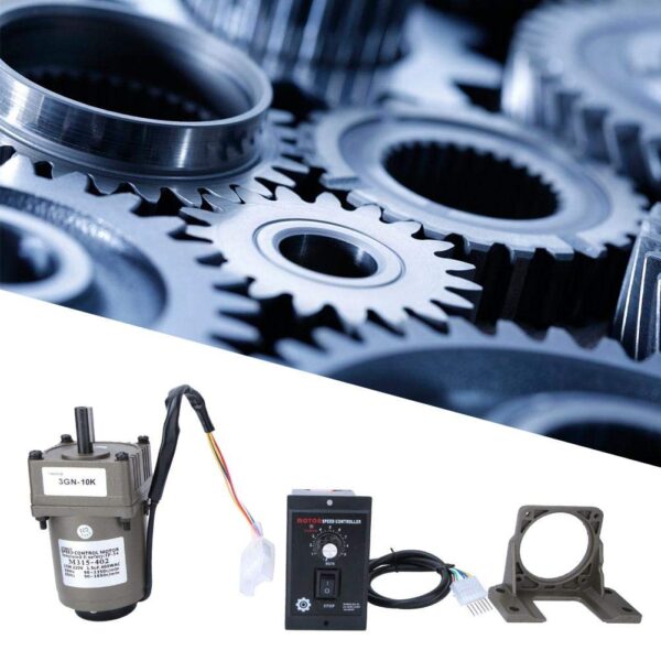 Rewersyjny silnik-reduktor Bewinner 3GN-10K, 15 W, 220 V, 1650 RPM - obrazek 8