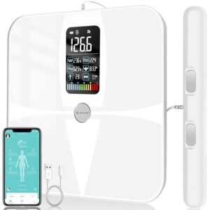 UŻYWANA Inteligentna waga podłogowa Lescale P1, do 180 kg, biała