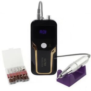 Akumulatorowy frez do paznokci Nail Drill SG-703 35.000 obrotów/min