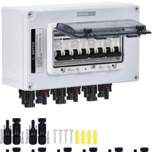 Wyłącznik DC DIHOOL 4 stringi DC12V-DC400V 30A IP67 odporny na wodę